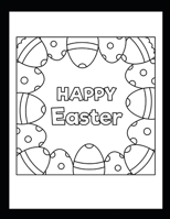 Easter Bunny Time Coloring Book B09FBX6VVW Book Cover