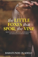 The Little Foxes that Spoil the Vine: Why Prayers are not Answered and Sacrifices not Honoured 9785752658 Book Cover