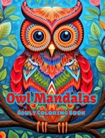 Owl Mandalas Adult Coloring Book Anti-Stress and Relaxing Mandalas to Promote Creativity: Mystical Owl Designs to Relieve Stress and Balance the Mind B0CQF4B5W7 Book Cover