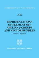 Representations of Elementary Abelian P-Groups and Vector Bundles 1107174171 Book Cover