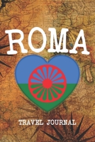 Roma: 6x9 Travel planner I Road trip planner I Dot grid journal I Travel notebook I Travel diary I Pocket journal I Gift for Backpacker 1673747418 Book Cover