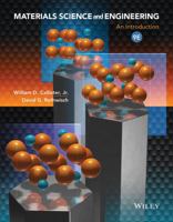 Materials Science and Engineering: An Introduction 0471134597 Book Cover