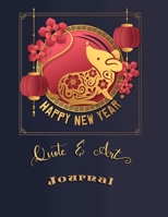 2020 Year of the Rat Quote & Art Journal: Inspirational and Motivational Quotes, Blank Notebook To Write In, Lineart to Color, Single Subject (Quote & Art Journals) 1676088814 Book Cover