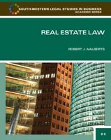 Real Estate Law (Real Estate Law (Seidel, George)) 0840053592 Book Cover