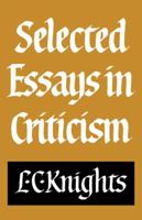 Selected Essays in Criticism 0521280834 Book Cover