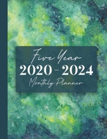 2020-2024 Five Year Monthly Planner: 60 Monthly Calendars with Monthly Focus, Goals, and To-Do List 1675983801 Book Cover
