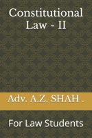 Constitutional Law - II: For Law Students B0CST6N52J Book Cover