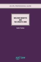 Welfare Benefits and Tax Credits 1858113768 Book Cover