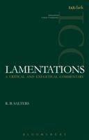 Lamentations: A Critical and Exegetical Commentary 0567481670 Book Cover