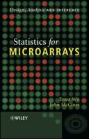 Statistics  for Microarrays: Design, Analysis and Inference 0470849932 Book Cover