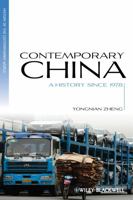 Contemporary China: A History Since 1978 0470655801 Book Cover