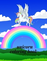 Unicorn Coloring Book: Unicorn Activity Book for Kids ages 4-8: A children's coloring book B08RX4SWFS Book Cover