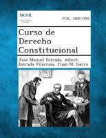 Curso de Derecho Constitucional 1287361498 Book Cover