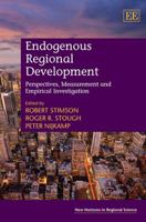 Endogenous Regional Development: Perspectives, Measurement and Empirical Investigation 1849804567 Book Cover