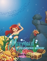 Mermaid Coloring Book For Kids Ages 4-8: A Great Gift For Boys & Girls With 50+ Beautiful Coloring Pages B09249H9X3 Book Cover