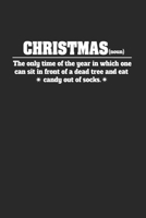 Notebook: Calendar / Planner 2020 Anti Christmas Synonym Ugly Christmas Gifts 120 Pages, 6X9 Inches, Yearly, Monthly, Weekly & Daily 1677626763 Book Cover