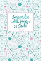 Logop�din Mit Herz & Seele Notizbuch: 100 karierte Blanko Seiten Praktisches 6x9 Format Soft Cover Coverdesign: Sprechblasen Doodles 1708466584 Book Cover