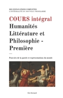 Cours int�gral: Humanit�s, Litt�rature et Philosophie - Premi�re 1099862965 Book Cover