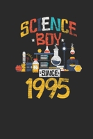 Science Boy Since 1995: Graph Ruled Notebook / Journal (6 X 9 - 5 X 5 Graph Ruled) - Science Student and Scientist Birthday Gift Idea 1692769944 Book Cover