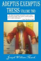 Adeptus Exemptus Thesis, Volume Two 1976247454 Book Cover