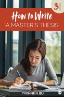 How to Write a Master's Thesis 1412957109 Book Cover