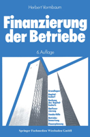 Finanzierung der Betriebe 3409372148 Book Cover