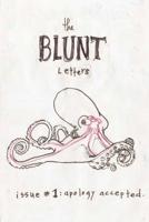 The Blunt Letters: Issue #1 1537556320 Book Cover