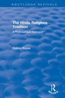 Hindu Religious Tradition: A Philosophical Approach 0367611376 Book Cover