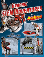 Graphic Stem Adventures with Max Axiom, Super Scientist 1496666623 Book Cover