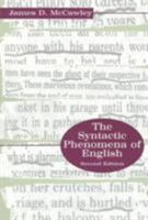 The Syntactic Phenomena Of English 0226556298 Book Cover