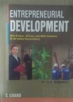 Entrepreneurial Development [Dec 01, 2007] Khanka, S. S. 8121918014 Book Cover