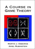 A course in Game Theory 0262650401 Book Cover