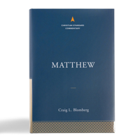 Matthew: The Christian Standard Commentary 1535925582 Book Cover