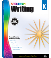 Spectrum Writing, Grade K 1483811956 Book Cover