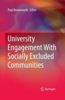 University Engagement With Socially Excluded Communities 9400748744 Book Cover