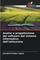 Analisi e progettazione del software del sistema informativo dell'istituzione (Italian Edition) 6207944410 Book Cover