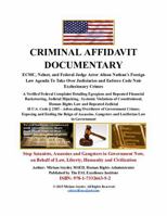 Criminal Affidavit Documentary: ECMC, Nelnet and Alison Nathan: A Verified Federal Complaint Detailing Financial Racketeering, Judicial Hijacking, ... § 2385 Advocating Overthrow of Government 1733266356 Book Cover