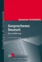 Gesprochenes Deutsch: Eine Einführung 3503098054 Book Cover