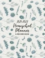 2020-2021 Homeschool Planner & Record Book: A Well Planned Year for Your Elementary, Middle School, Jr. High, or High School Student - Organization and Lesson Planner- Splash of Fantasy Design B084WRXX5Q Book Cover