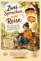 Zwei Sprachen, eine Reise – 20 herzerwärmende Kurzgeschichten auf Deutsch und Spanisch: Bilinguales Lernbuch für Anfänger A1–A2: Verbessere ... durch alltagsnahe (German Edition) B0H3H8G94T Book Cover