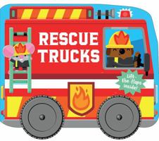 Spin & Lift: Rescue Trucks B0F7PJPDCH Book Cover