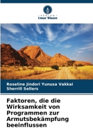 Faktoren, die die Wirksamkeit von Programmen zur Armutsbekämpfung beeinflussen (German Edition) 6203287342 Book Cover