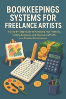 Bookkeeping systems for freelance artists: A Step-by-Step Guide to Managing Your Finances, Tracking Expenses, and Maximizing Profits as a Creative Entrepreneur B0FKHD8P9Q Book Cover