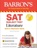 SAT Subject Test Literature: with 9 Practice Tests 1506263240 Book Cover