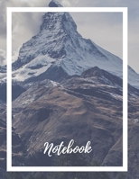 Composition Notebook: Lined Notebook Journal Paperback - Mountain Top - 120 Ruled Pages - Large (8.5 x 11 inches) - Back To School - Kids - Teens - Adult - Authors - Workbook - Diary - Planner - Compo 1705850529 Book Cover