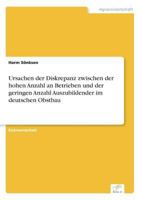 Ursachen Der Diskrepanz Zwischen Der Hohen Anzahl an Betrieben Und Der Geringen Anzahl Auszubildender Im Deutschen Obstbau 3838699475 Book Cover