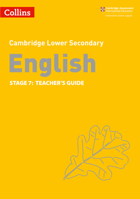 Lower Secondary English Teacher's Guide: Stage 7 (Collins Cambridge Lower Secondary English) 0008364095 Book Cover