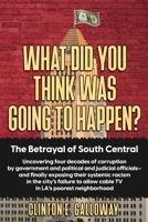 What Did You Think Was Going to Happen?: The Betrayal of South Central 1735707600 Book Cover