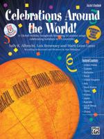 Celebrations Around the World!: A Global Holiday Songbook Featuring 14 Unison Songs Celebrating Holidays in 13 Countries, Book & CD 0739017160 Book Cover