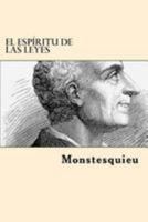 El Espiritu de Las Leyes (Spanish Edition) 1544703694 Book Cover